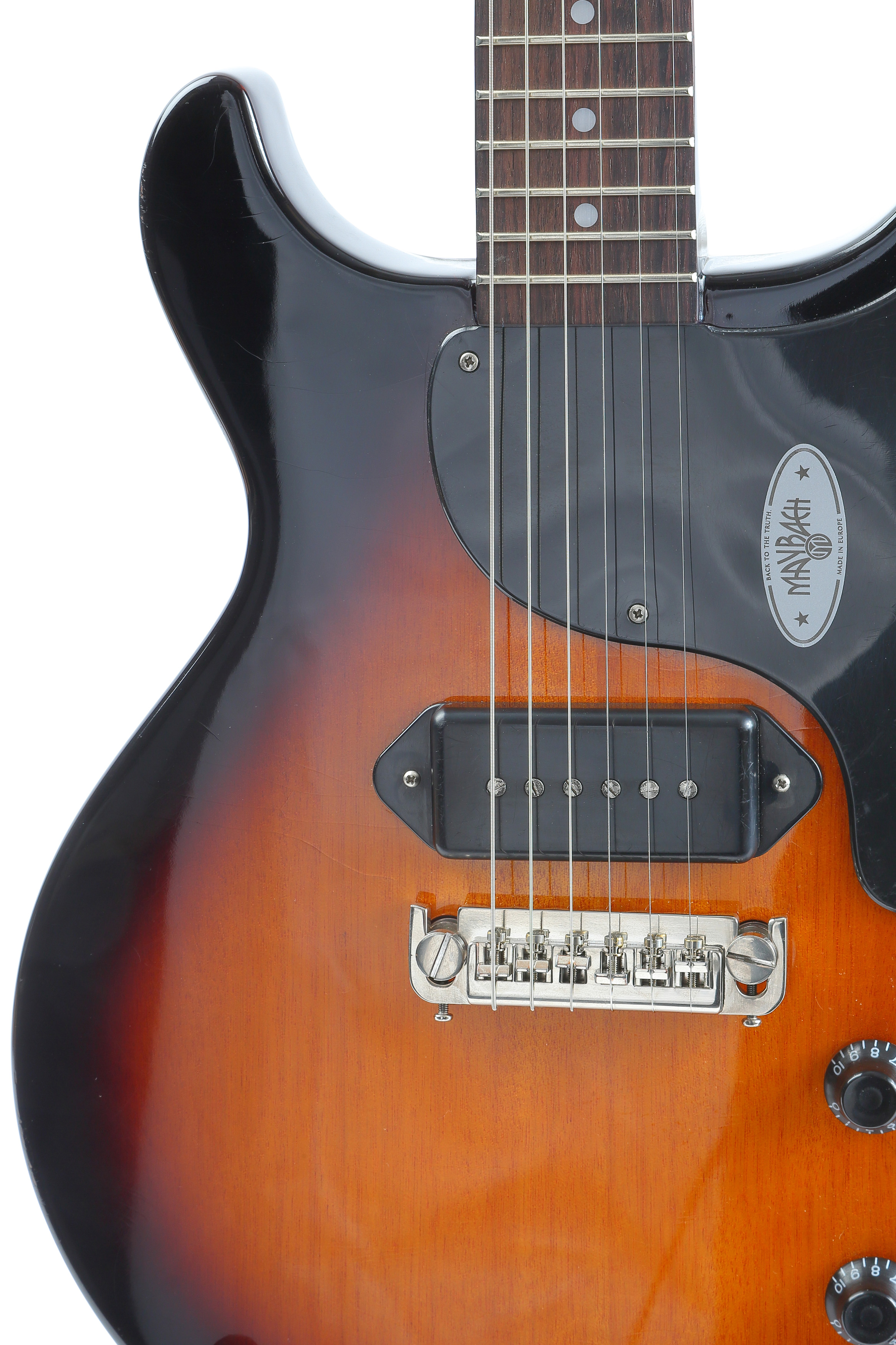 Maybach Lester Jr. Double Cut 2-Tone Sunburst Aged – Bild 3