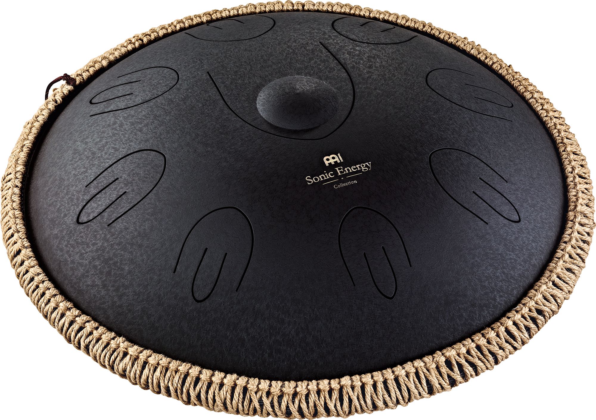 Meinl OSTD1BK Sonic Energy Octave Steel Tongue Drum Black D-Kurd