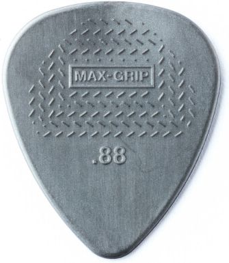 Dunlop Max-Grip Plectrum 0,88mm Grey 449R88 Dunlop Max-Grip Plectrum 0,88mm Grey 449R88