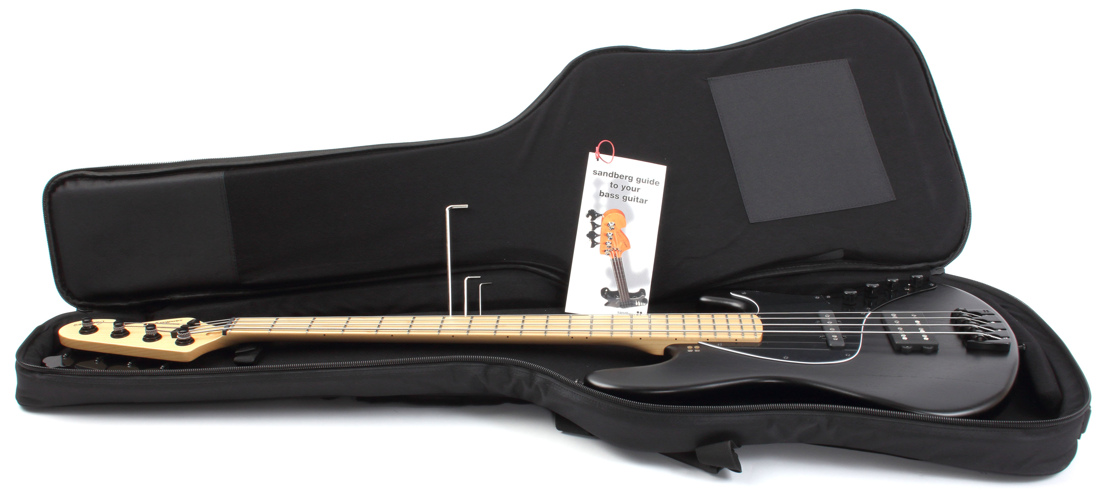 Sandberg California II SL Paulownia TM-4 Black Maple Neck Black HW – Bild 8