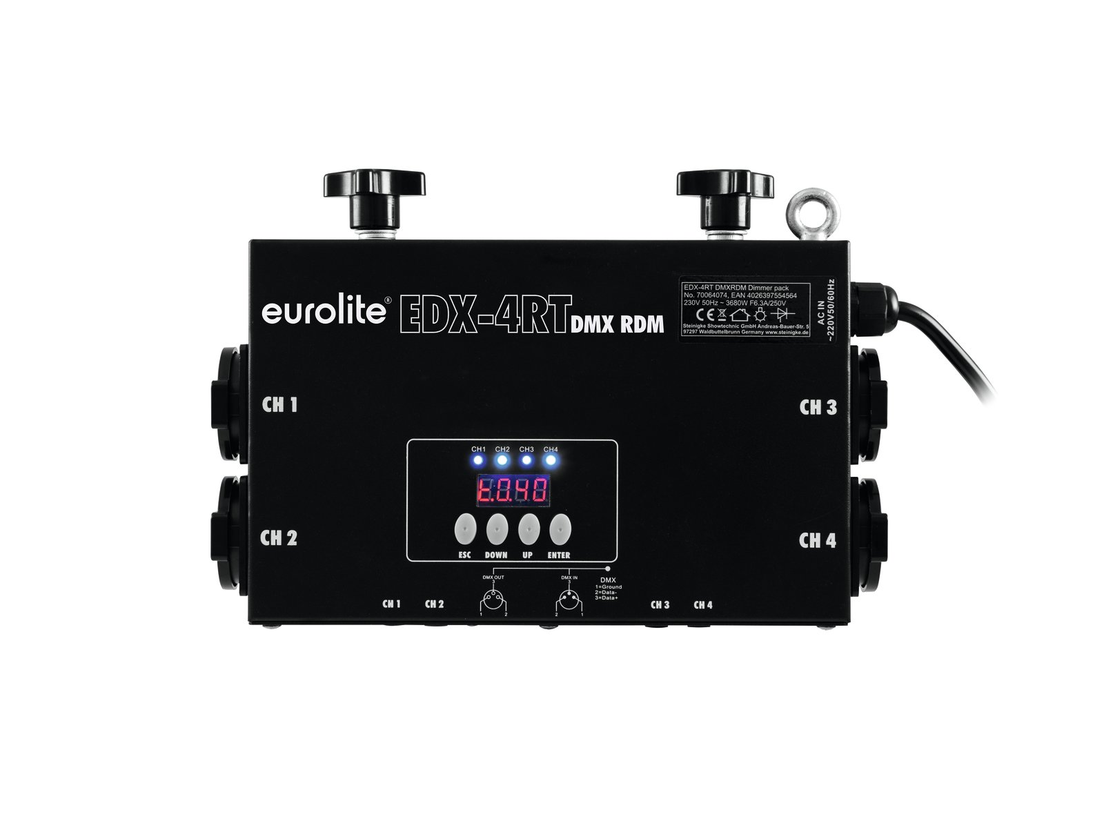 Eurolite EDX-4RT DMX RDM 