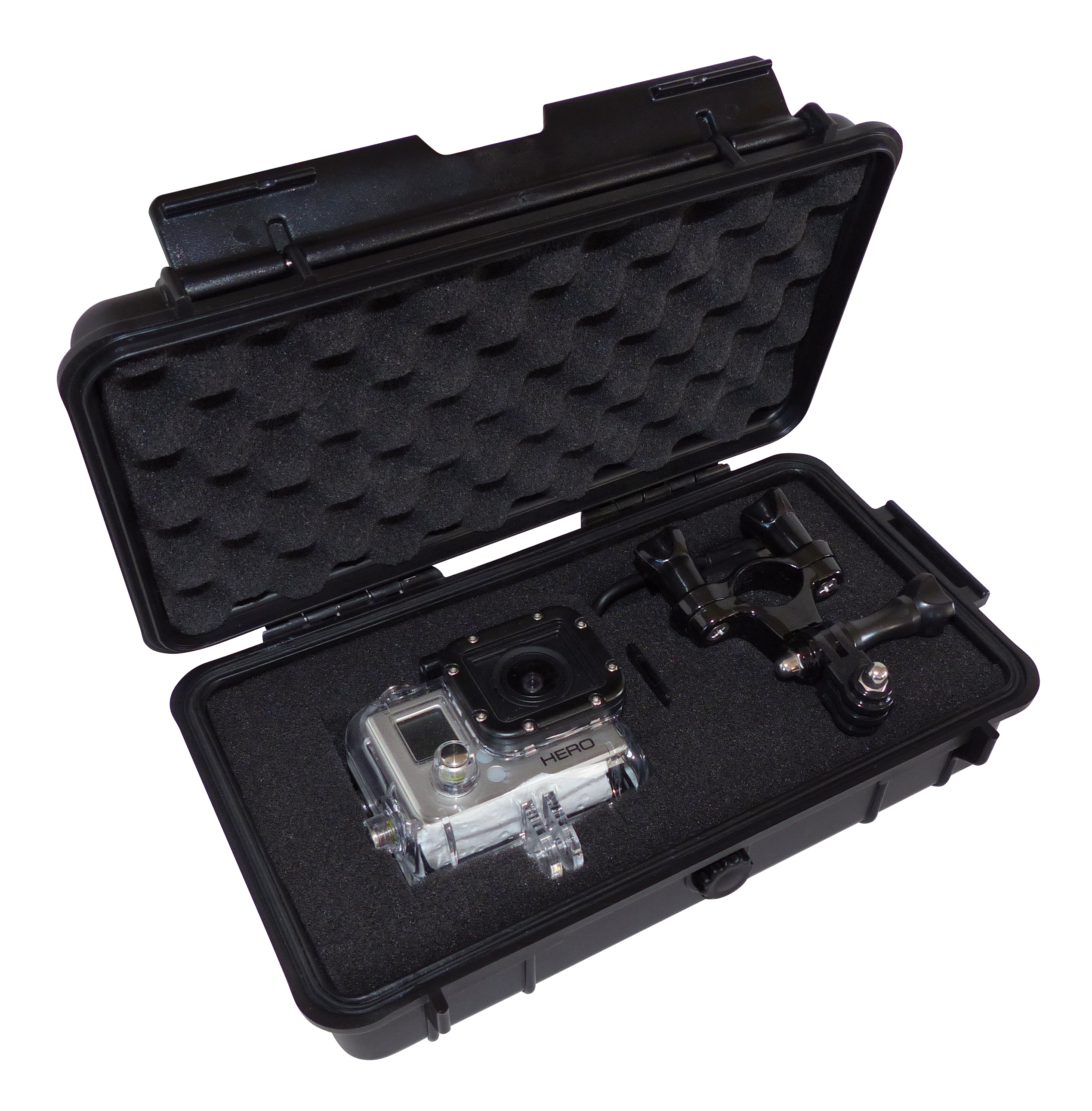 Rock Shop Case Safe Box 6 schwarz - Innenmaße 212 x 110 x 64mm – Bild 5