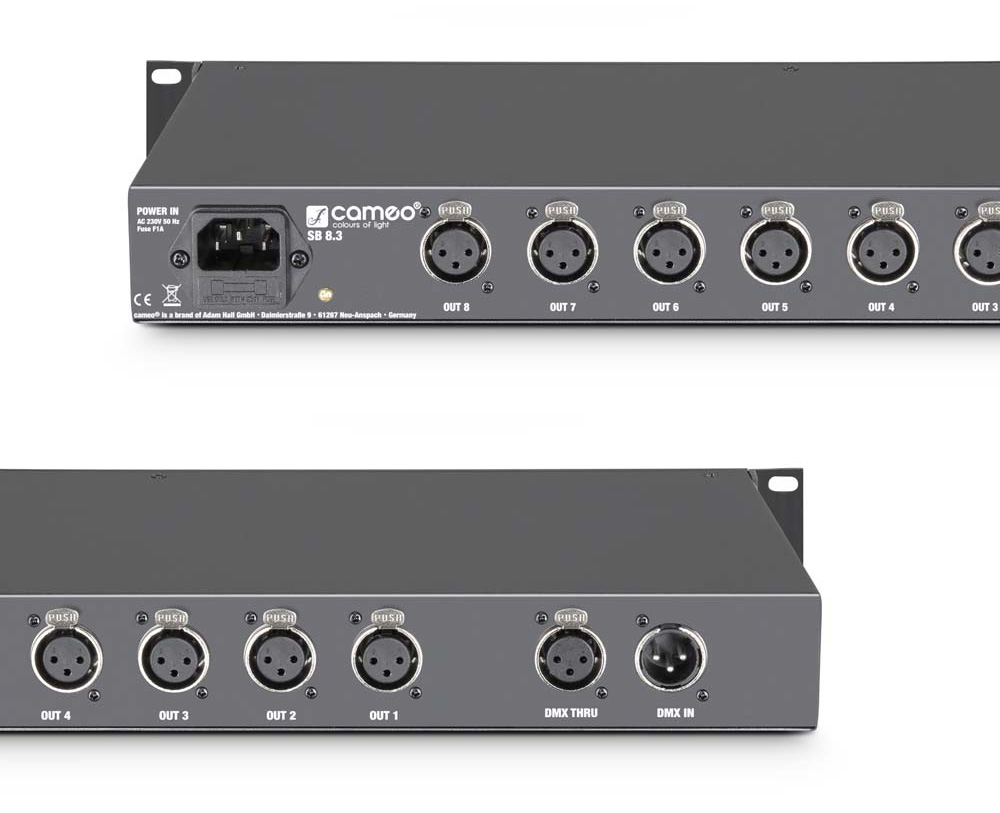 Cameo SB8.3 - 8-channel DMX splitter / booster – Bild 4