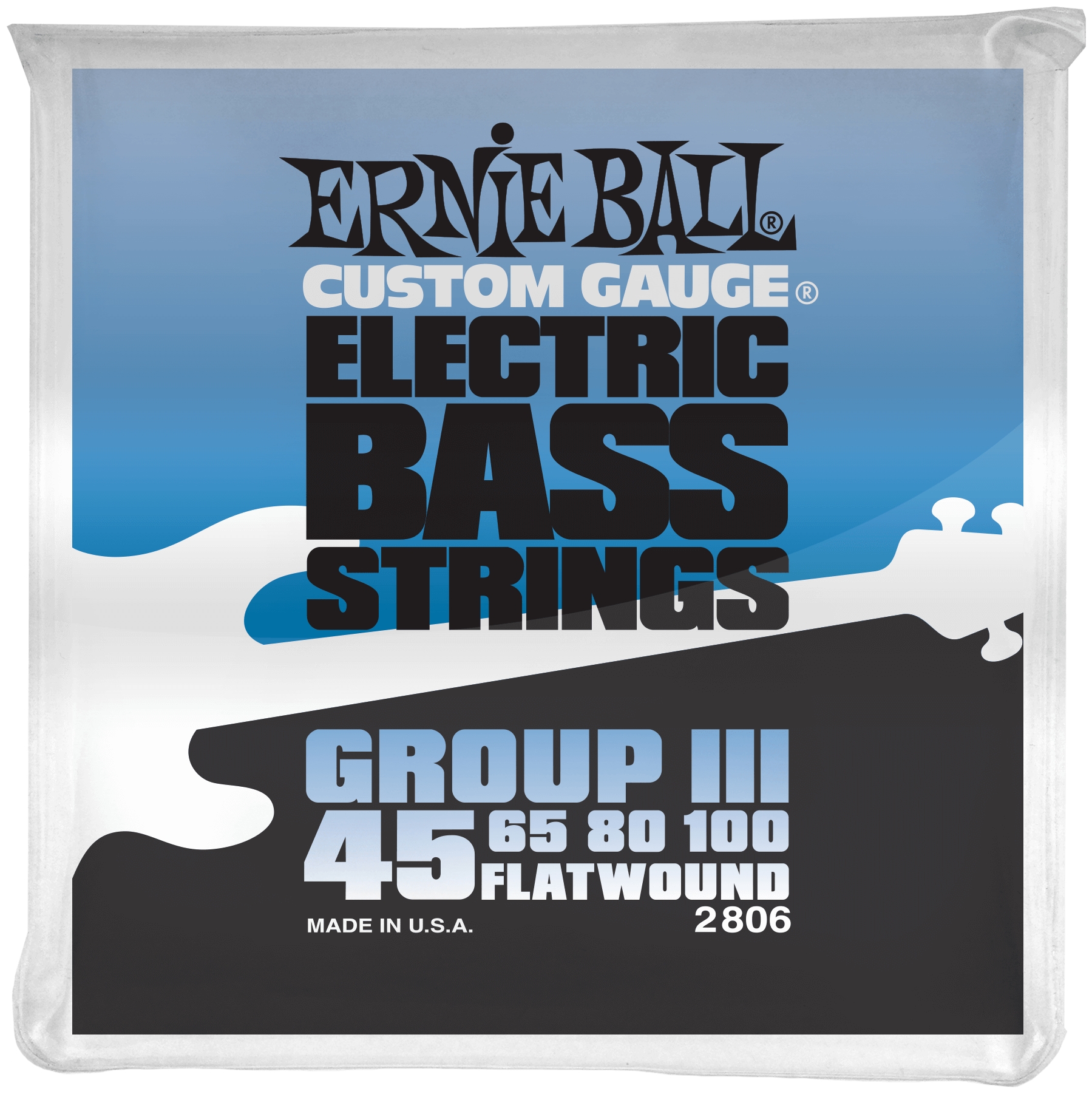 Ernie Ball Flatwound Group III 045-100 