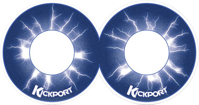 KickPort DPD-WH D-Pad Kickpad, white für Doppelpedal