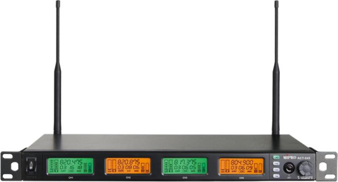 MIPRO ACT-545 UHF 4-Kanal Empfänger 823-832 MHz