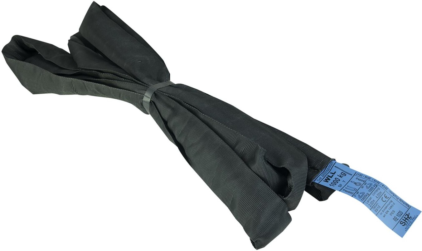 SHZ Rundschlinge 2m bis 1000KG schwarz