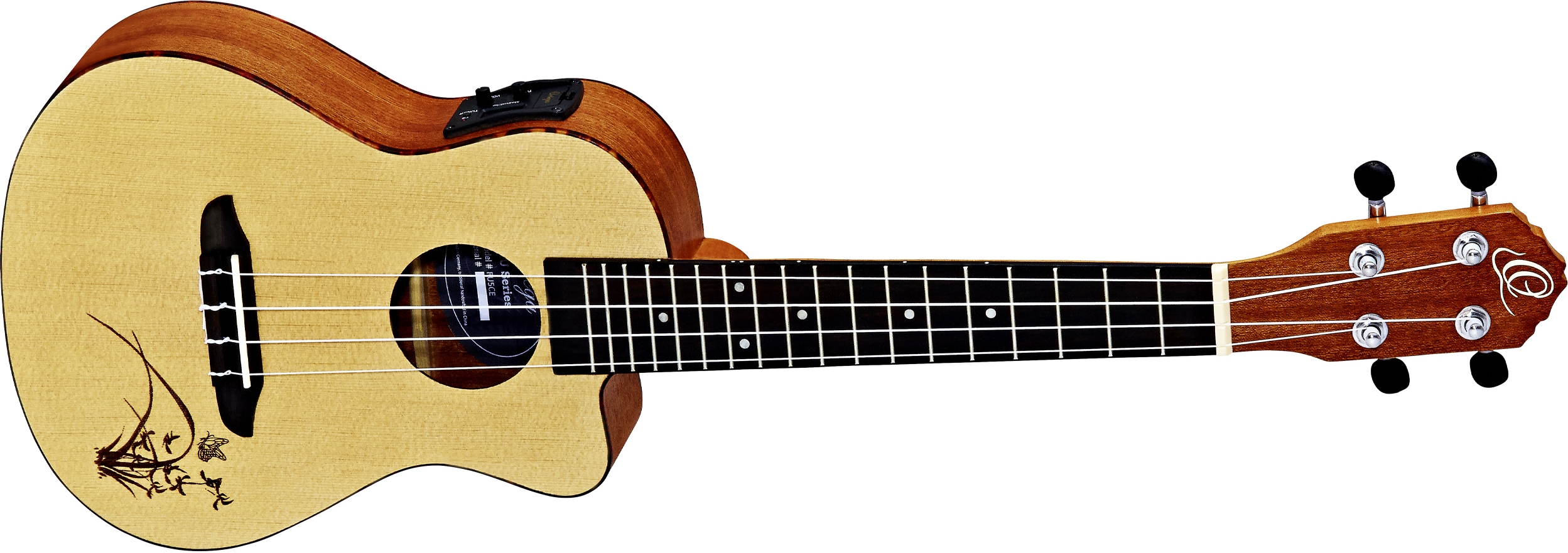 Ortega RU5CE Ukulele Konzert Fichte/Mahagoni