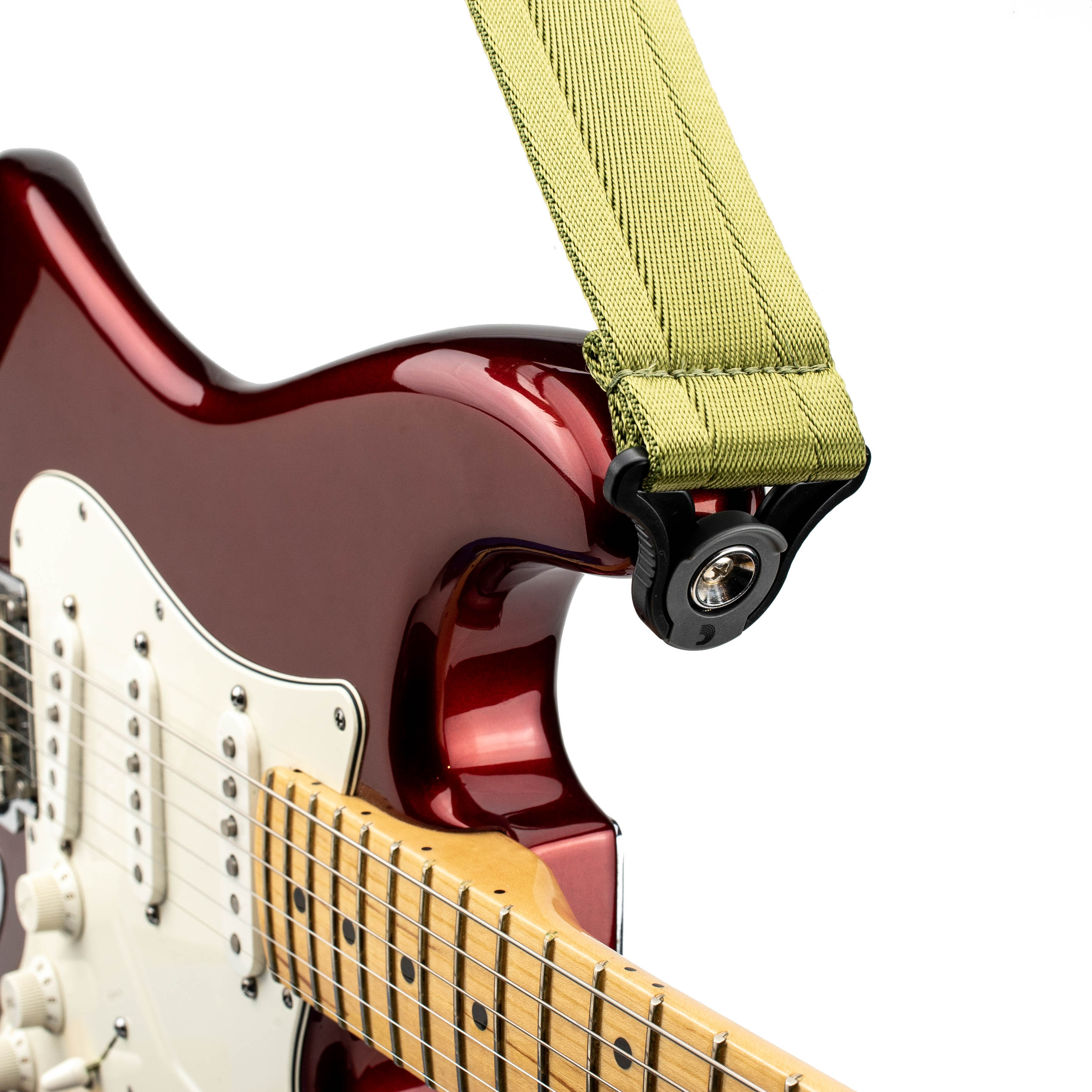 D Addario Auto Lock Guitar Strap Moss – Bild 4