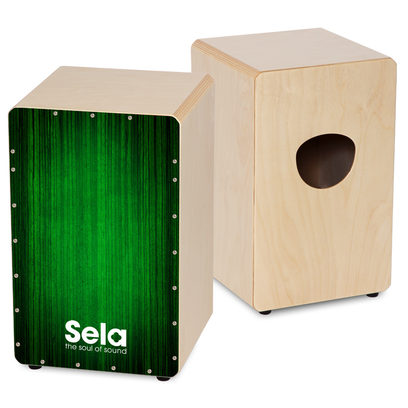 Sela SE053 Varios Snare Cajon Green Sela SE053 Varios Snare Cajon Green