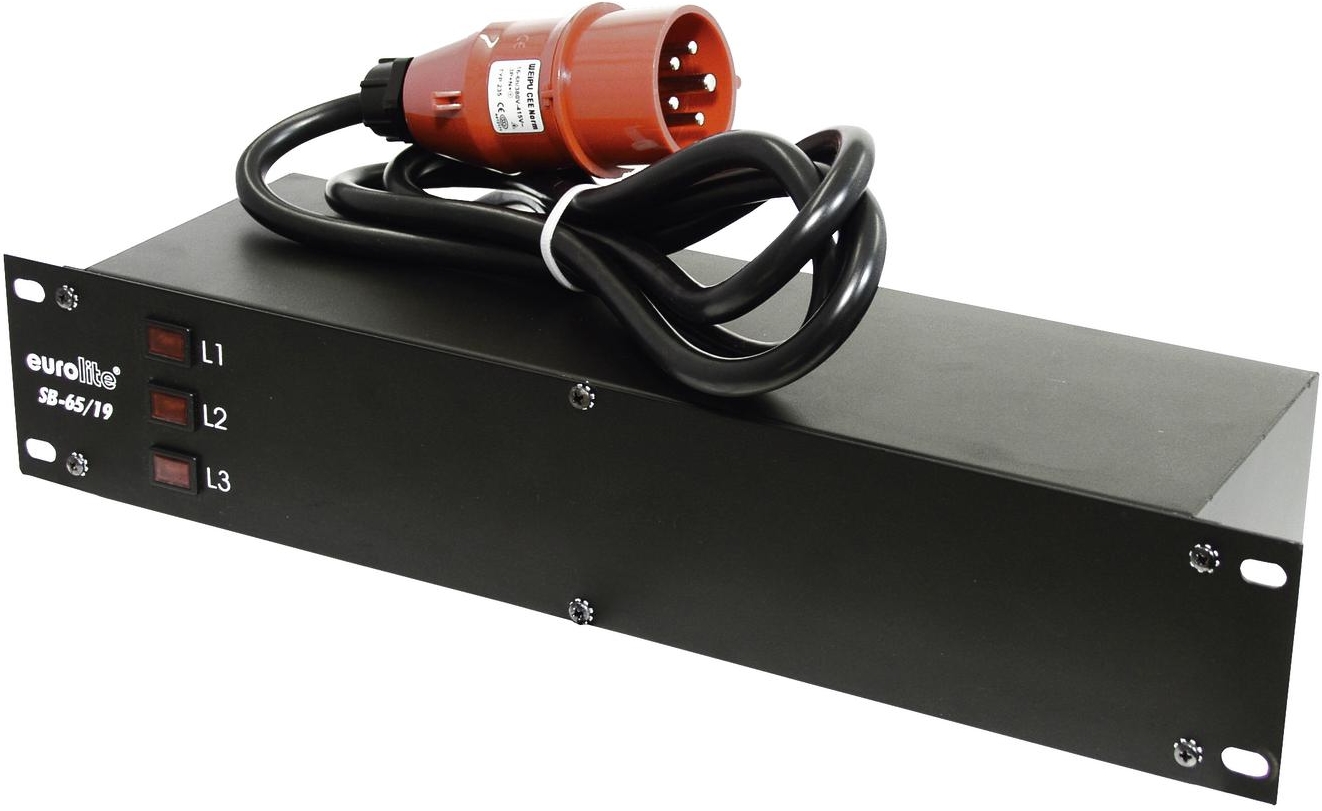 Eurolite SB-65/19 CEE power distributor 19 – Bild 2