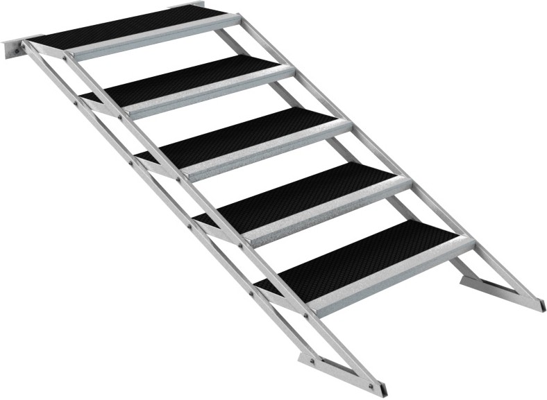 Global Truss Treppe variabel 80-140cm fünf Stufen für GT Stage Deck