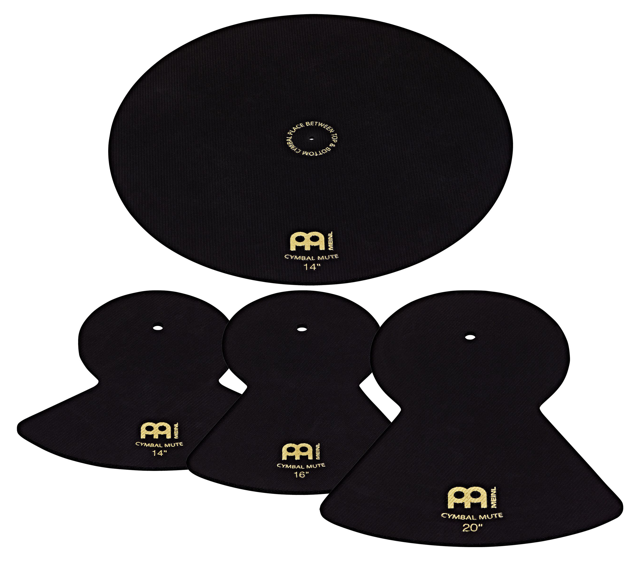 Meinl MCM-141620 Cymbal Mute Set 3tlg. Meinl MCM-141620 Cymbal Mute Set 3tlg.