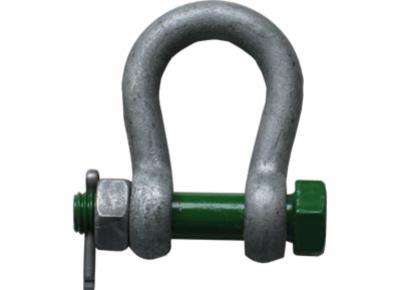Rock Shop shackle, nut, split pin, 2.0 t load capacity Rock Shop shackle, nut, split pin, 2.0 t load capacity