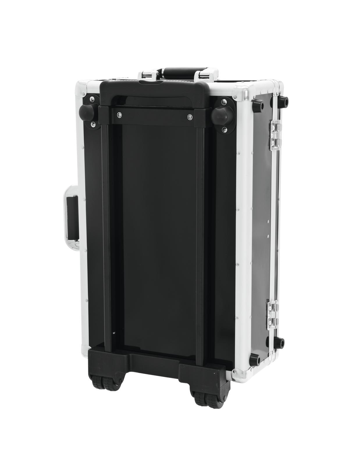 Roadinger CD-Case schwarz 120 CDs mit Trolley