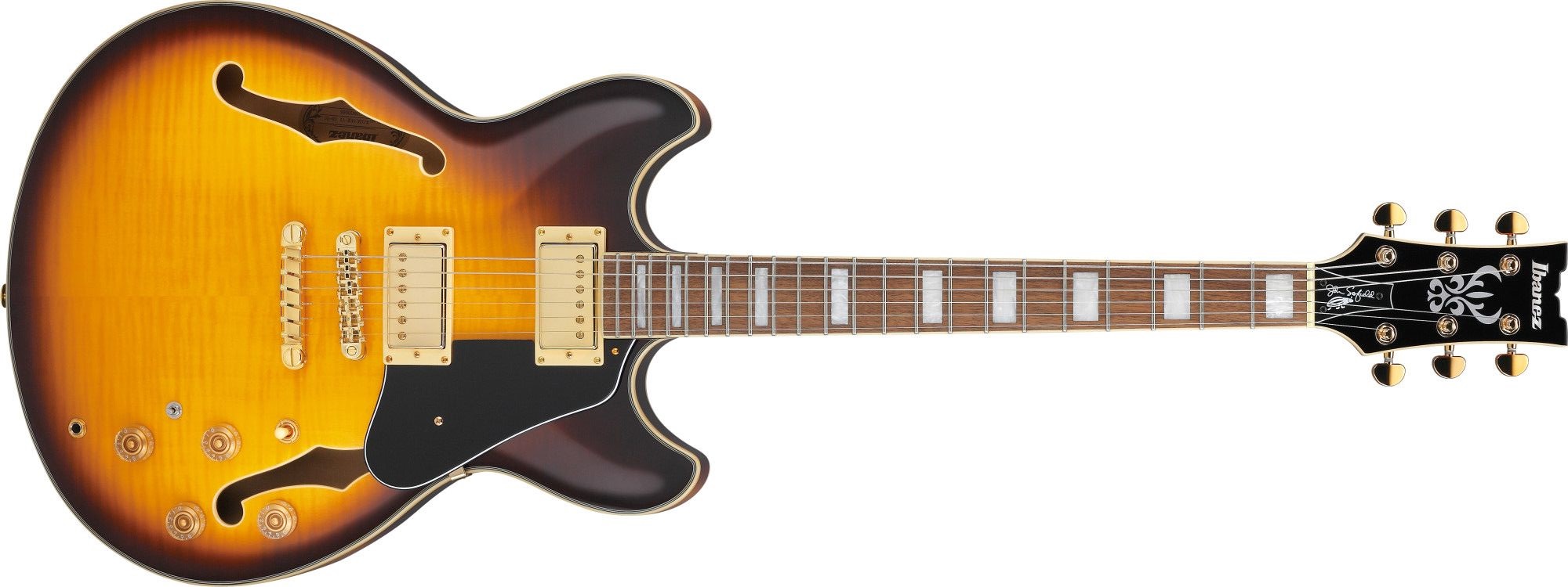 Ibanez JSM 10 EM-TTB John Scofield Twotone-Burst