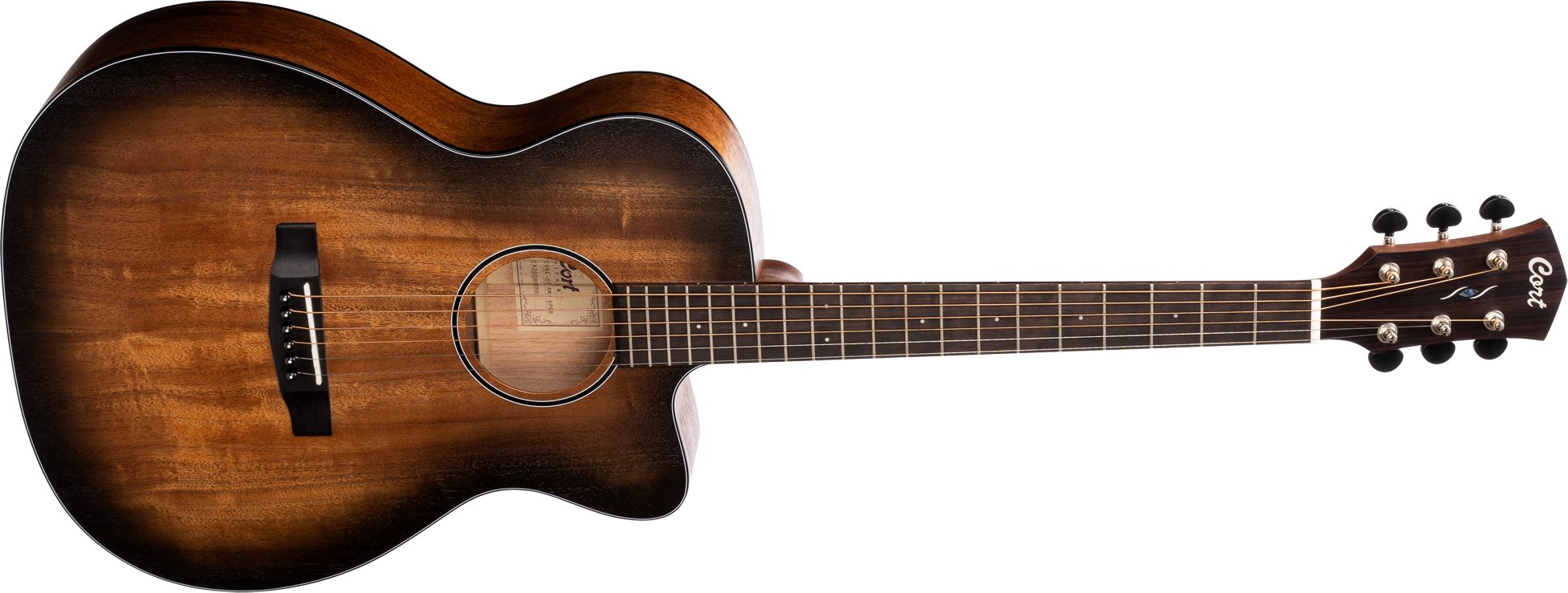 Cort Core-OC AMH Open Pore Black Burst inkl. Tasche (Retoure)