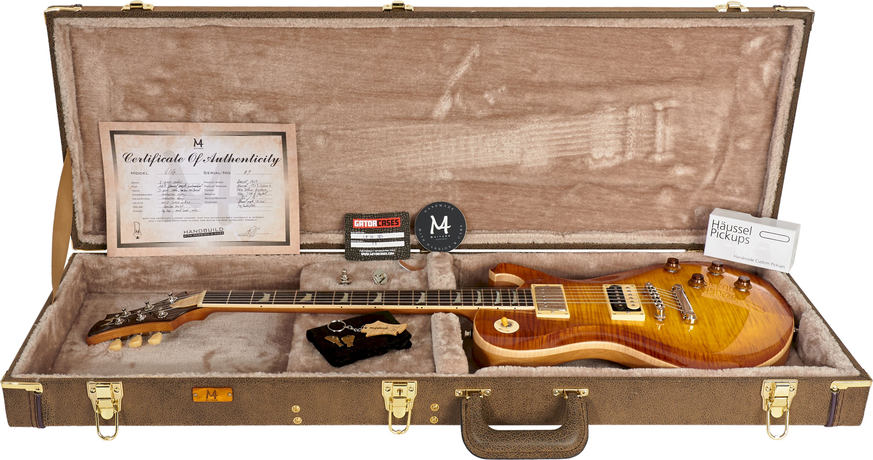 Manuel Ali Guitars V.I.G. #9 Bourbon Burst