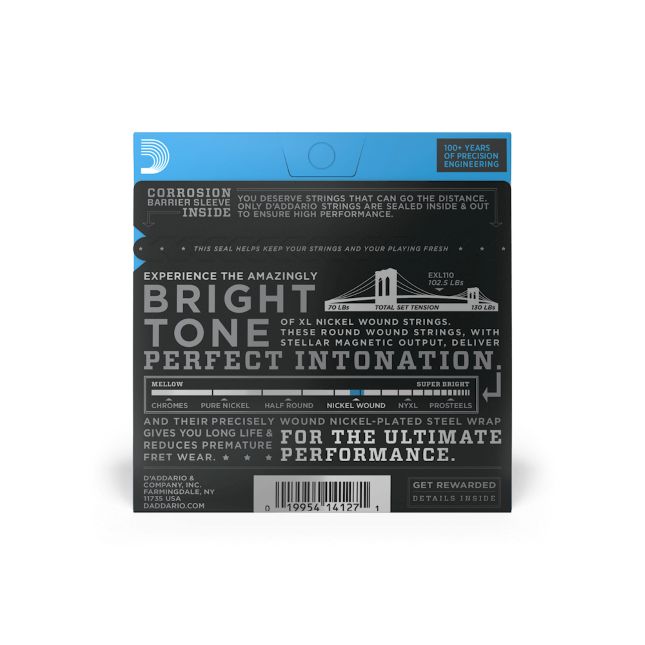 D Addario EXL 110-3D 010-046 Regulat Lights 3 Sets – Bild 2