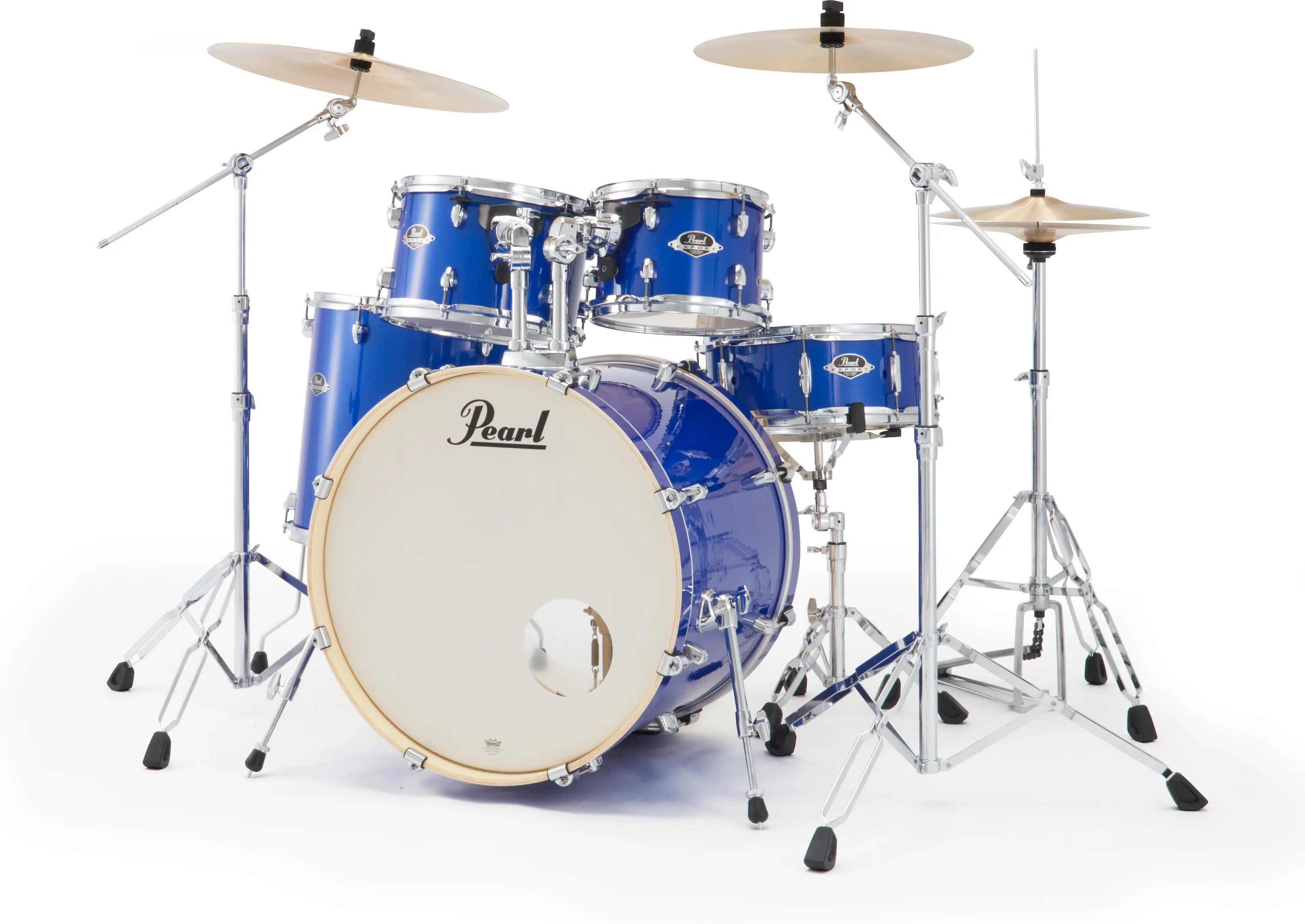 Pearl EXX725SNBR/C863 Export Drumset Midnight Blue/Sabian PX