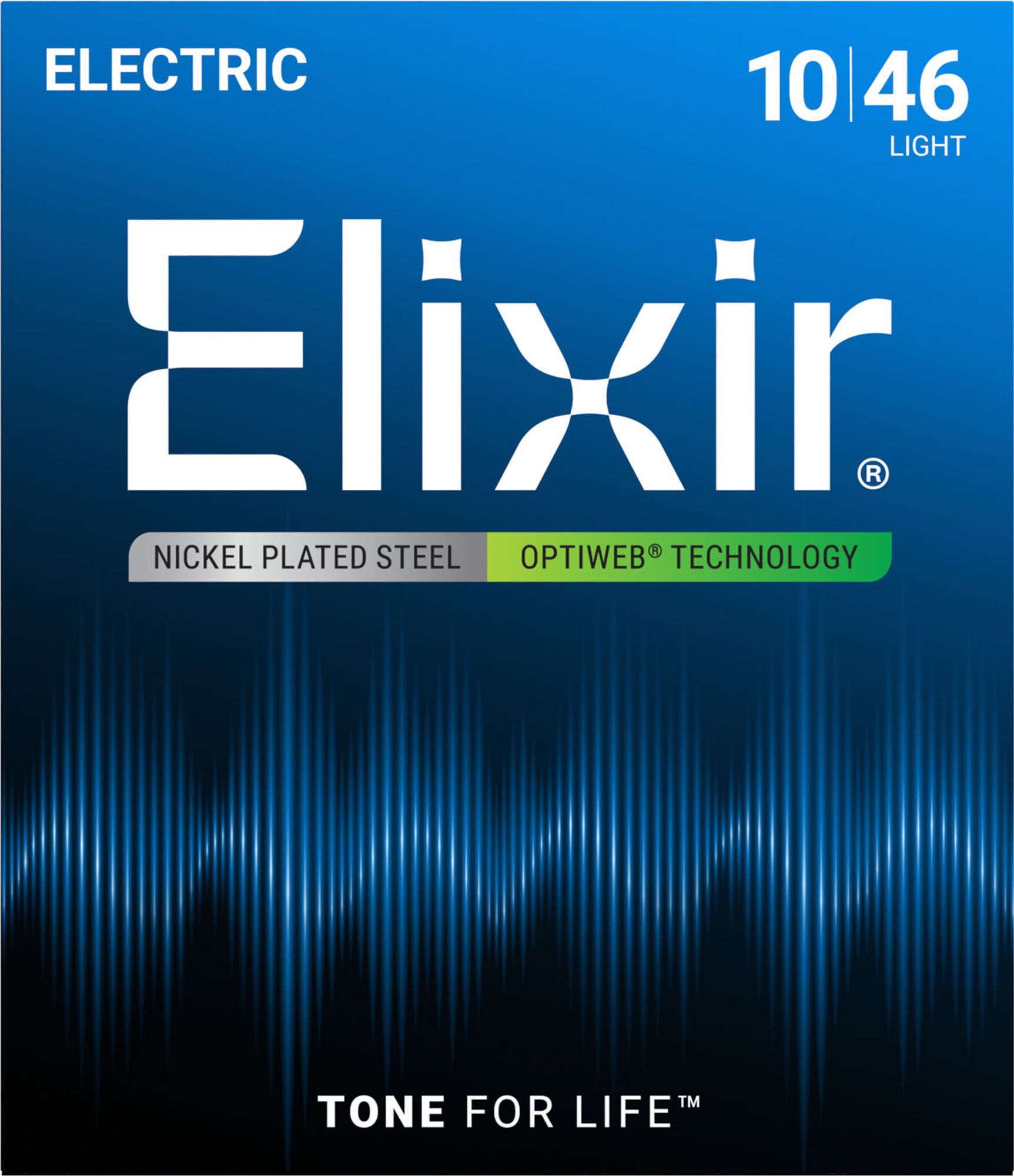 Elixir Electric Guitar Optiweb Light 010-046 3-Pack – Bild 2