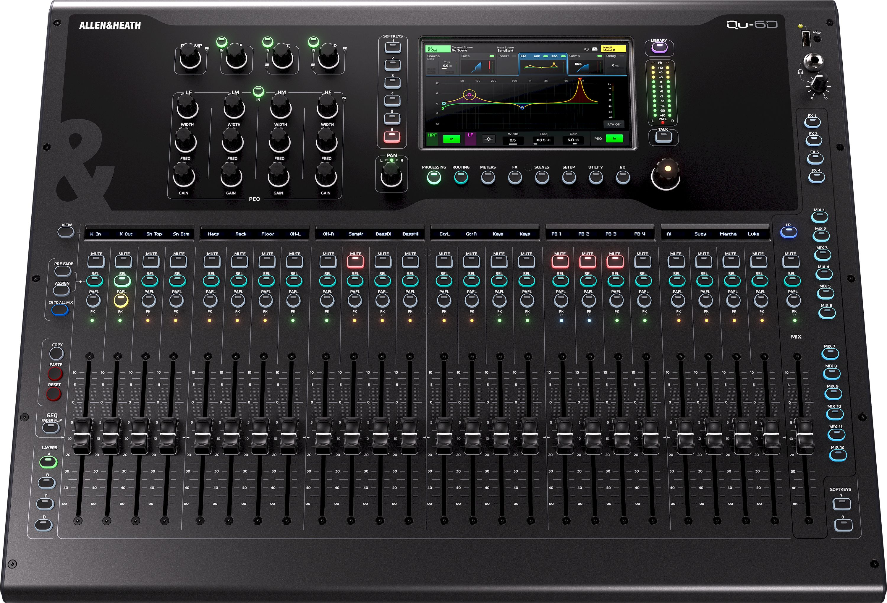 Allen & Heath QU-6D