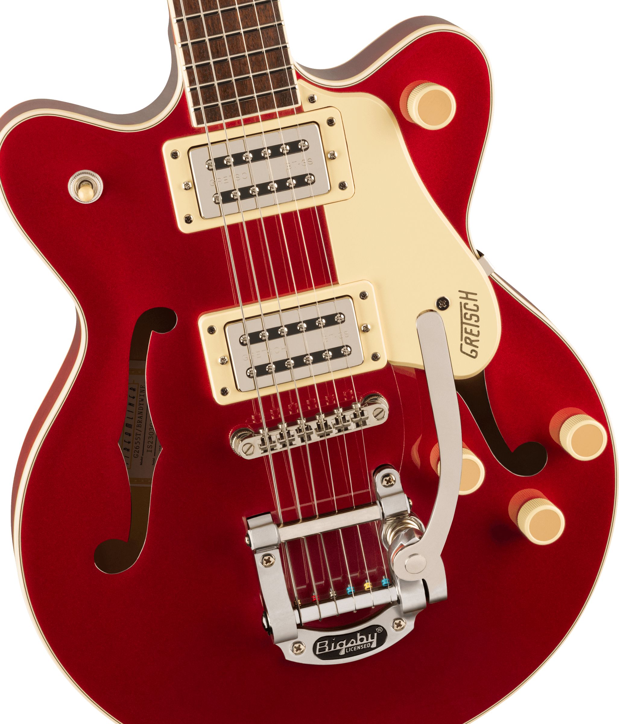 Gretsch G2655T Streamliner Center-Block Jr. Double Cut w. Bigsby Brandywine – Bild 4
