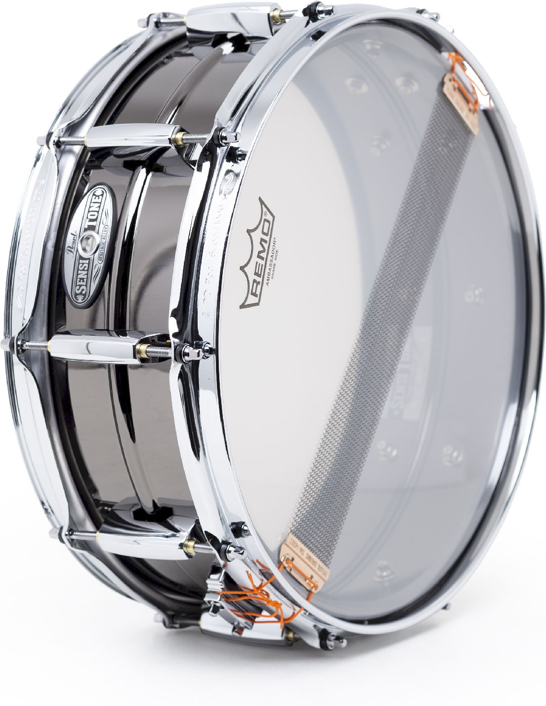 Pearl Sensitone 14"x5" Black Brass Snare