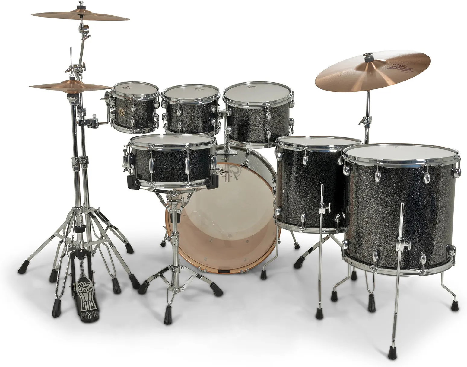Gretsch GR815.046 Catalina Maple Shell Pack - Black Stardust (8"/10"/12"/14"/16"/22"/14"x6,5") – Bild 4