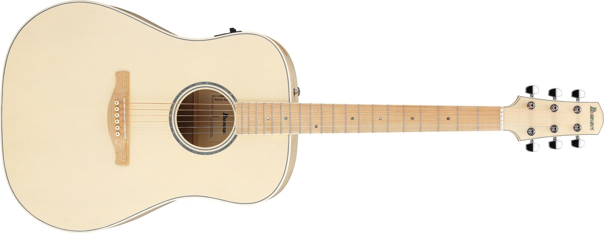 Ibanez AAD77M1E-OAW Open Pore Antique White