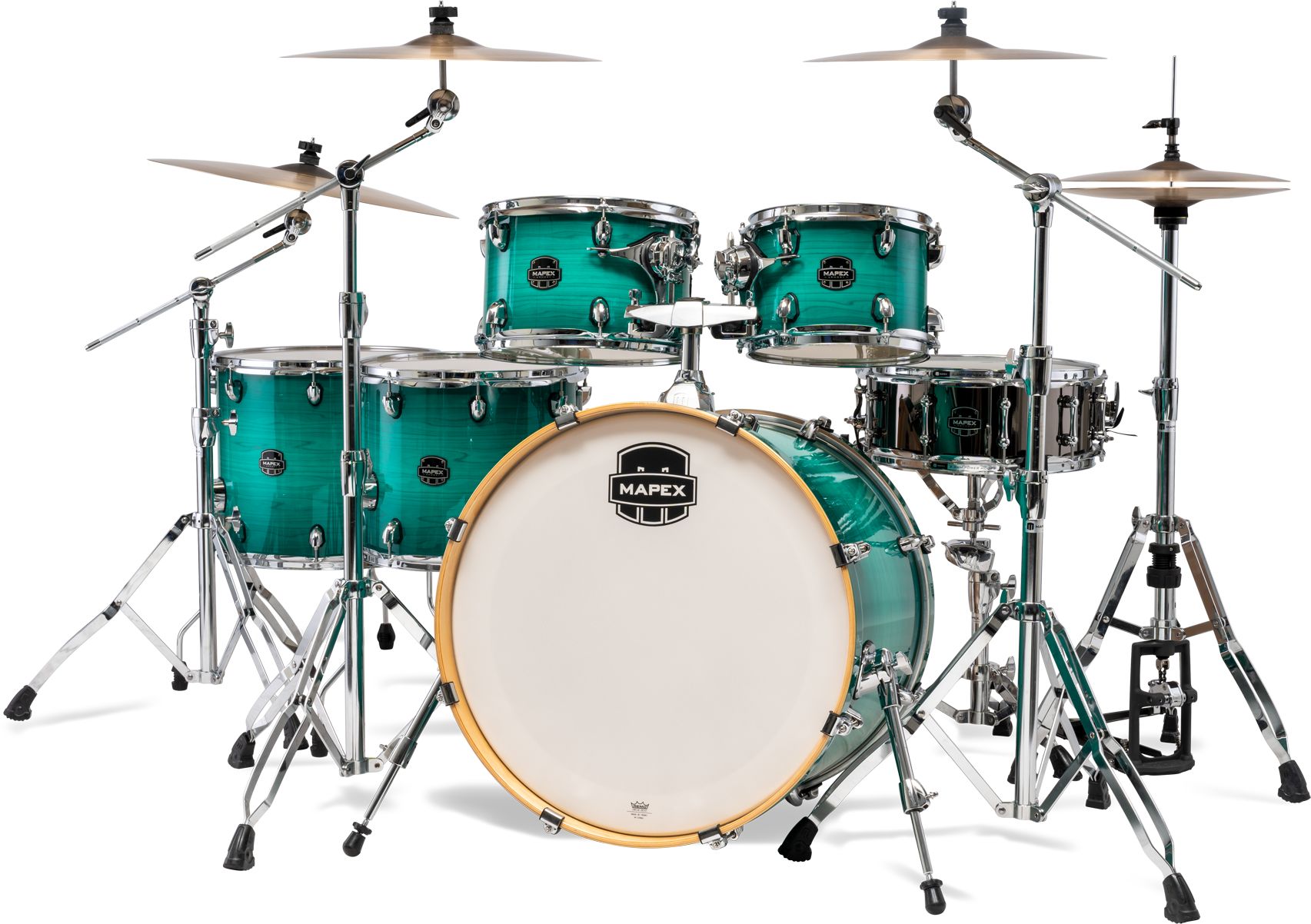 Mapex MXAR628SFUVJO Amory Stage Shellset - Jade Stone Burst – Bild 2