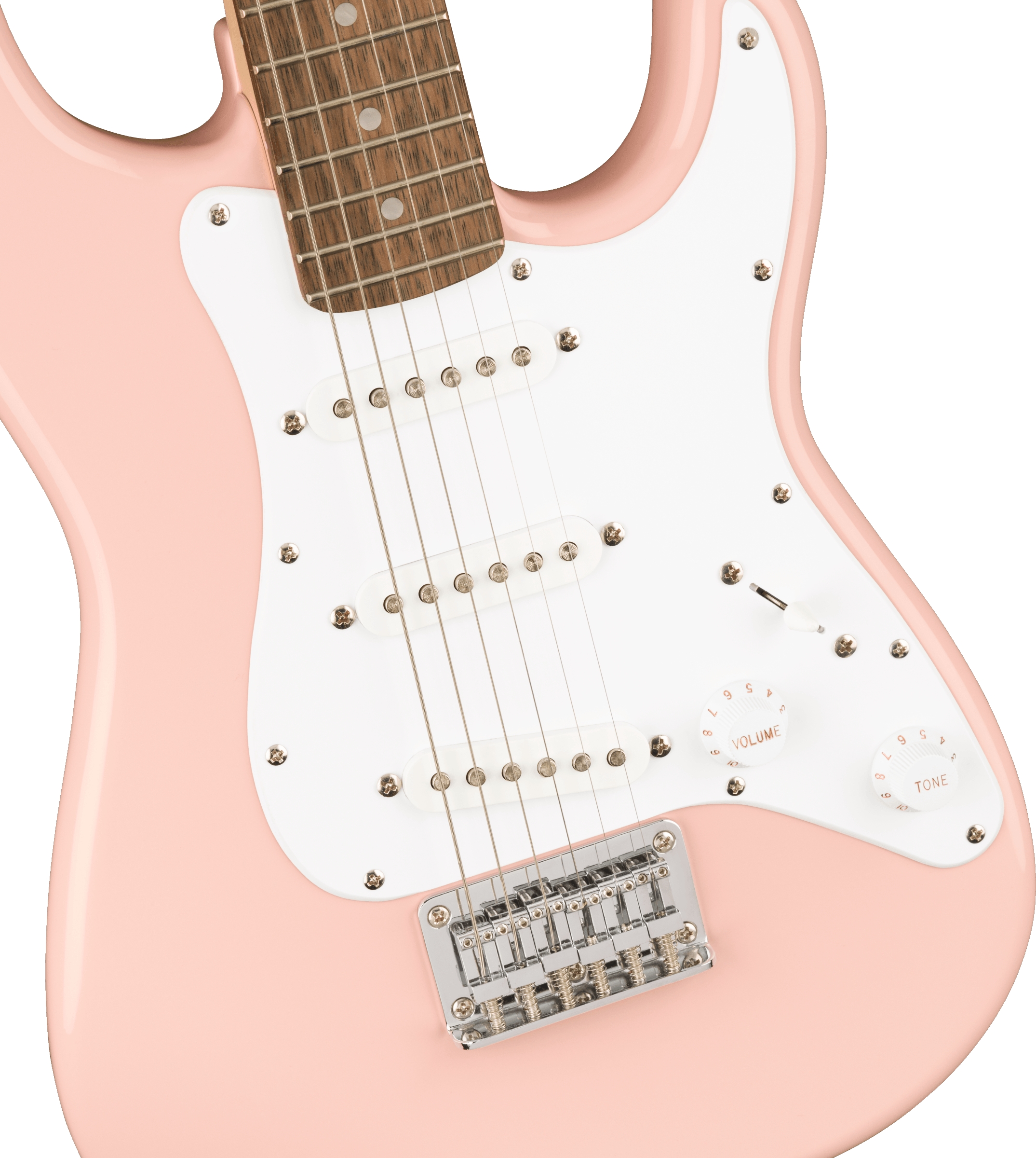Fender Squier MINI Stratocaster Shell Pink