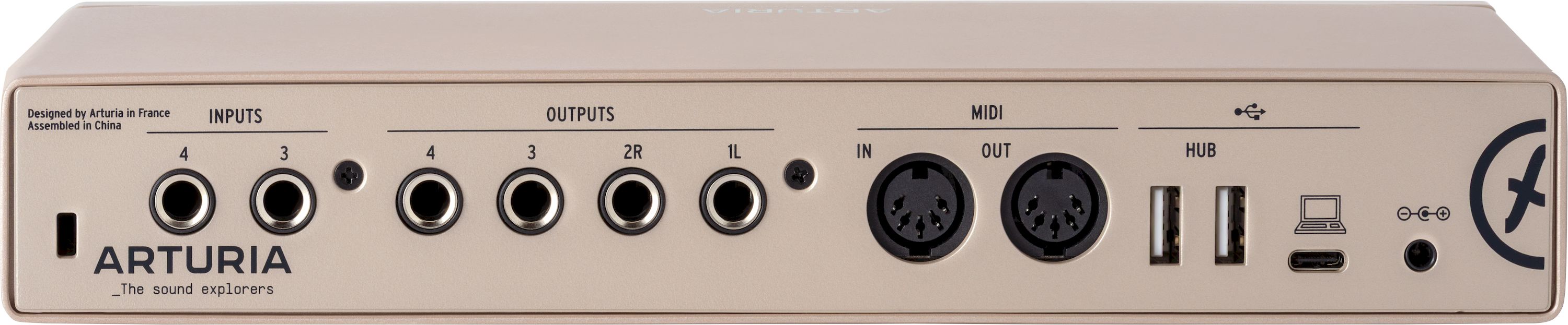 Arturia MiniFuse 4 Champagne