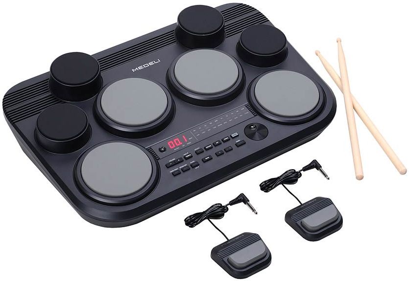 Medeli DD225 digital Tisch Drumkit (7 pads)