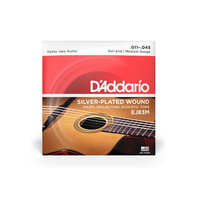 D Addario EJ 83M Gybsy Jazz 011-045 Ball End
