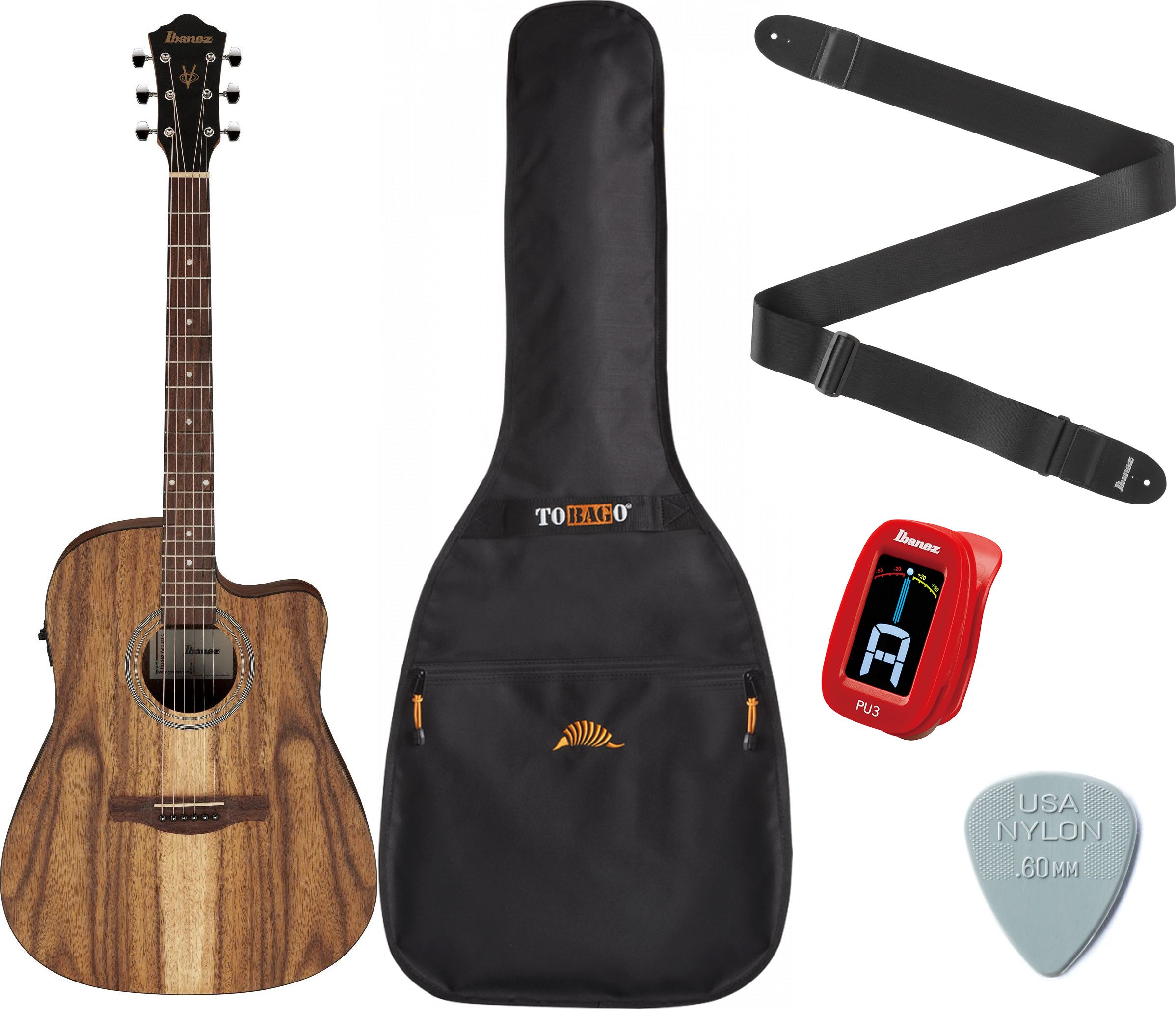 Ibanez V40WSCE-OPB Dreadnought Set