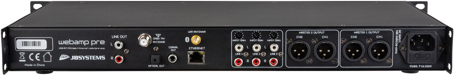 JB Systems WEBAMP PRE – Bild 2