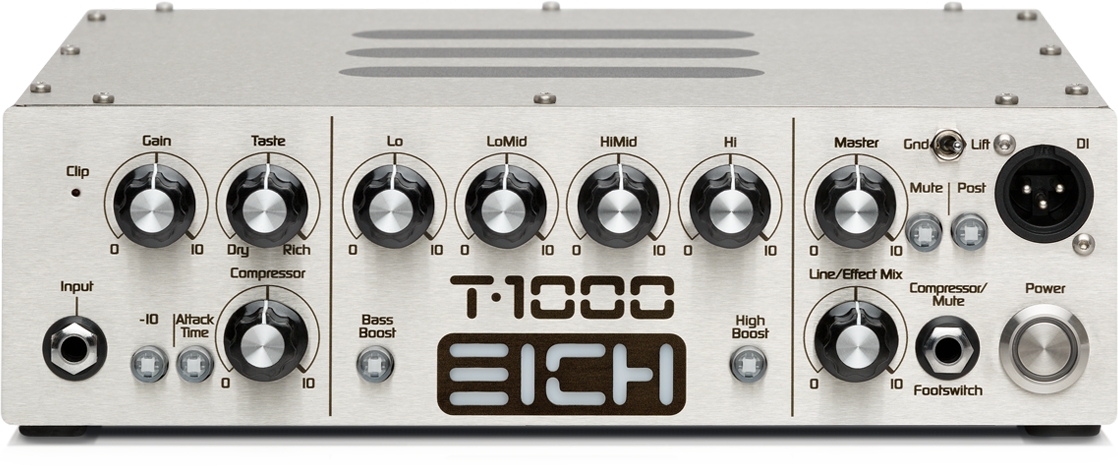 EICH Amplification T-1000 bass top EICH Amplification T-1000 bass top