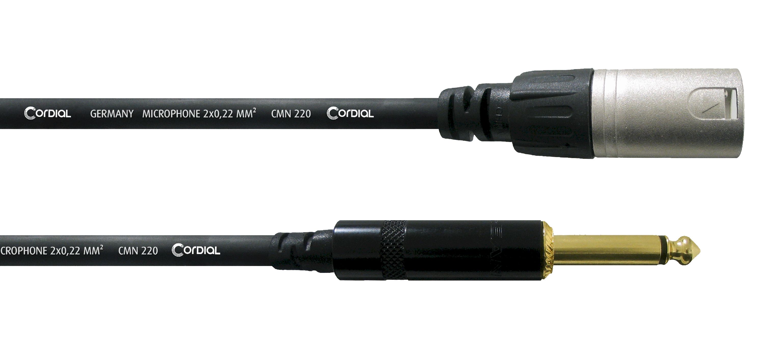 Cordial CCM 5 MP Mikrokabel 5 m XLRm-Klinke mono Cordial CCM 5 MP Mikrokabel 5 m XLRm-Klinke mono