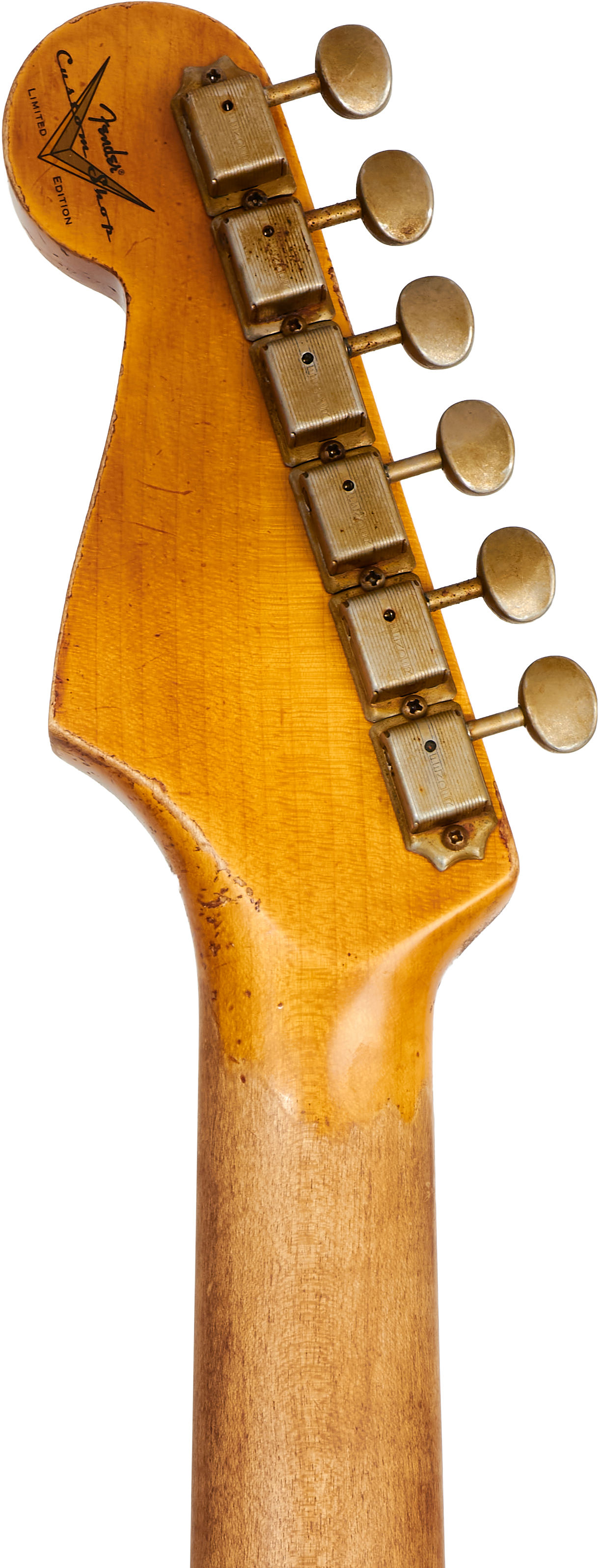 Fender Custom Shop 1960 Stratocaster DualMag Super Heavy Relic Aged Vintage White Limited Edition