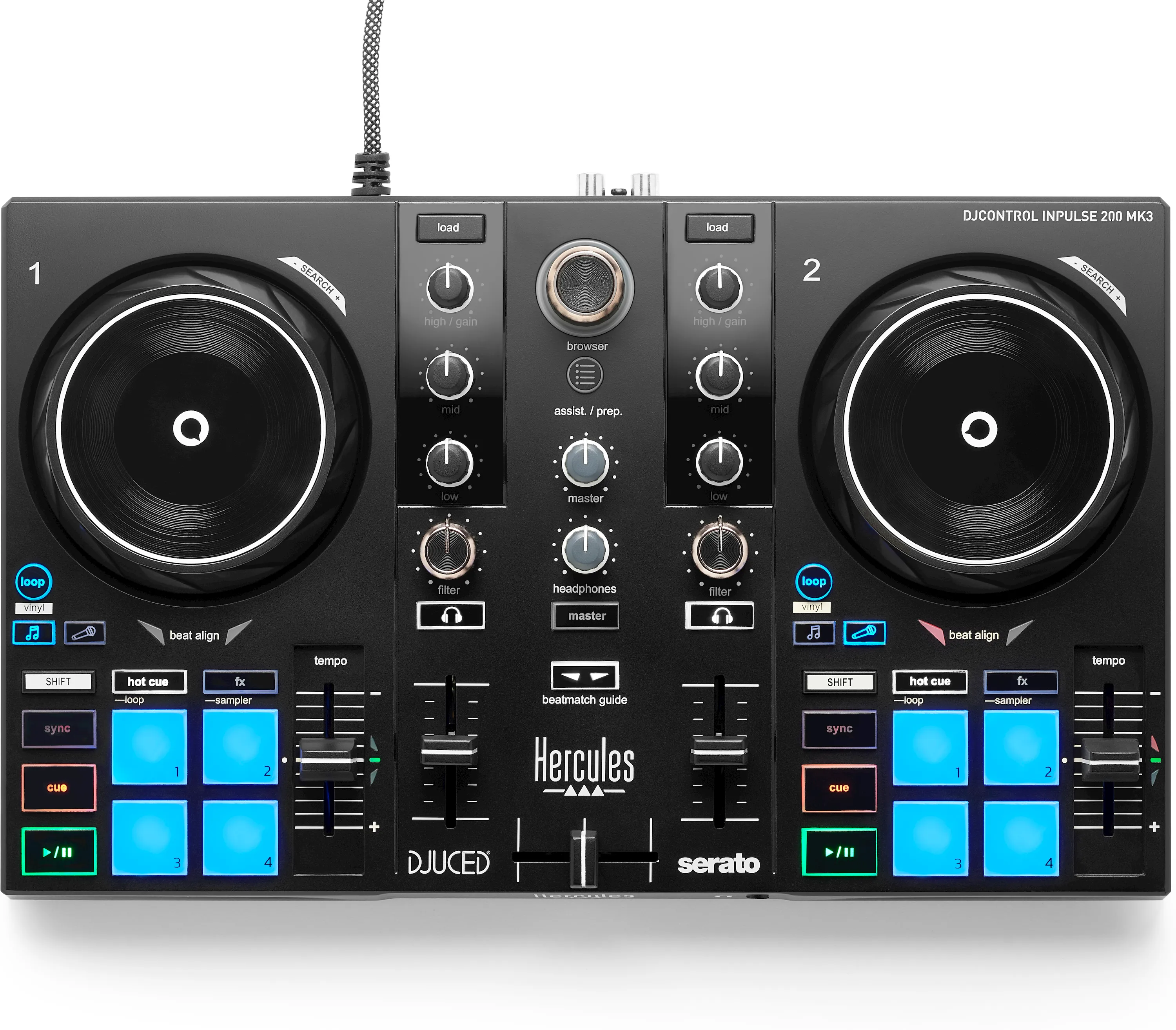 Hercules DJ Control Inpulse 200 MK3