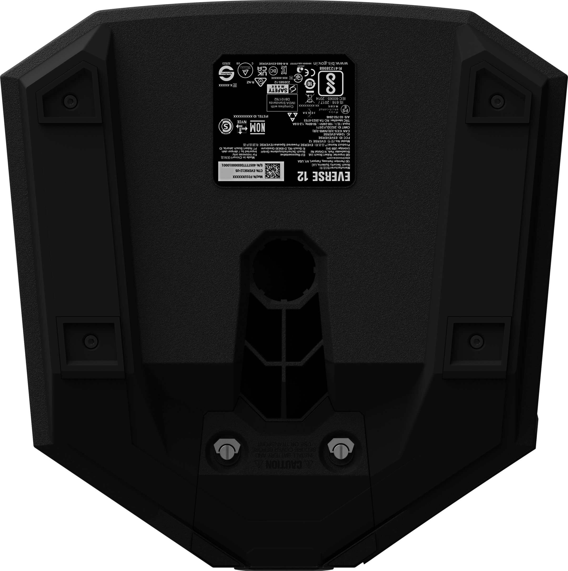 EV Everse 12 - 12"/2 way active speaker with battery/DSP - black – Bild 10