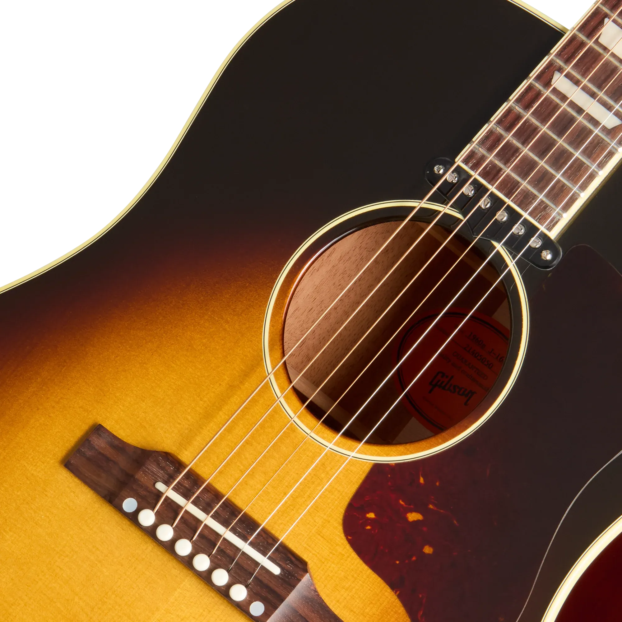Gibson J-160E Original Vintage Sunburst – Bild 5