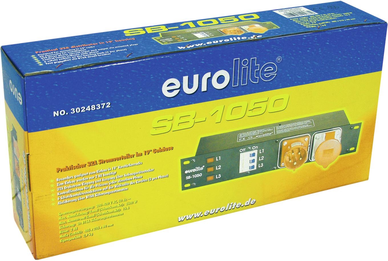 Eurolite SB-1050 CEE-Stromverteiler