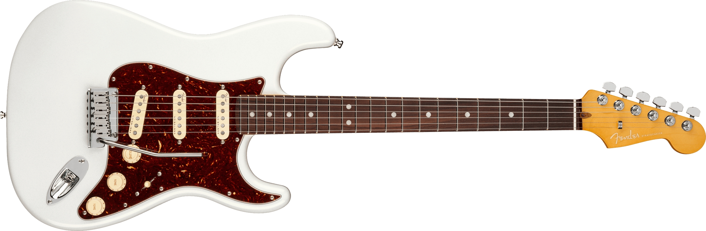 Fender American Ultra Stratocaster Arctic Pearl - B-Ware