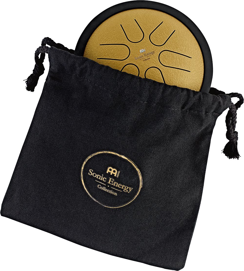 Meinl Sonic Energy MSTD3G Mini Steel Tongue Drum Gold B Major – Bild 3