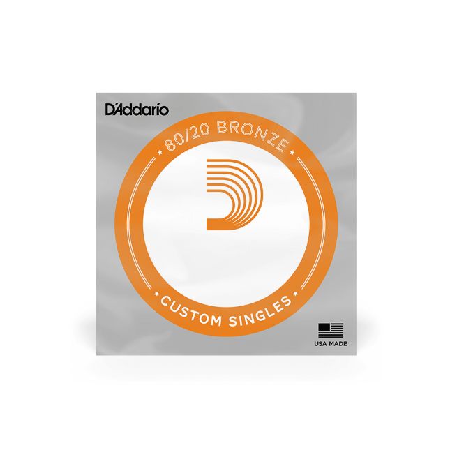D Addario BW030 bronze wound single string