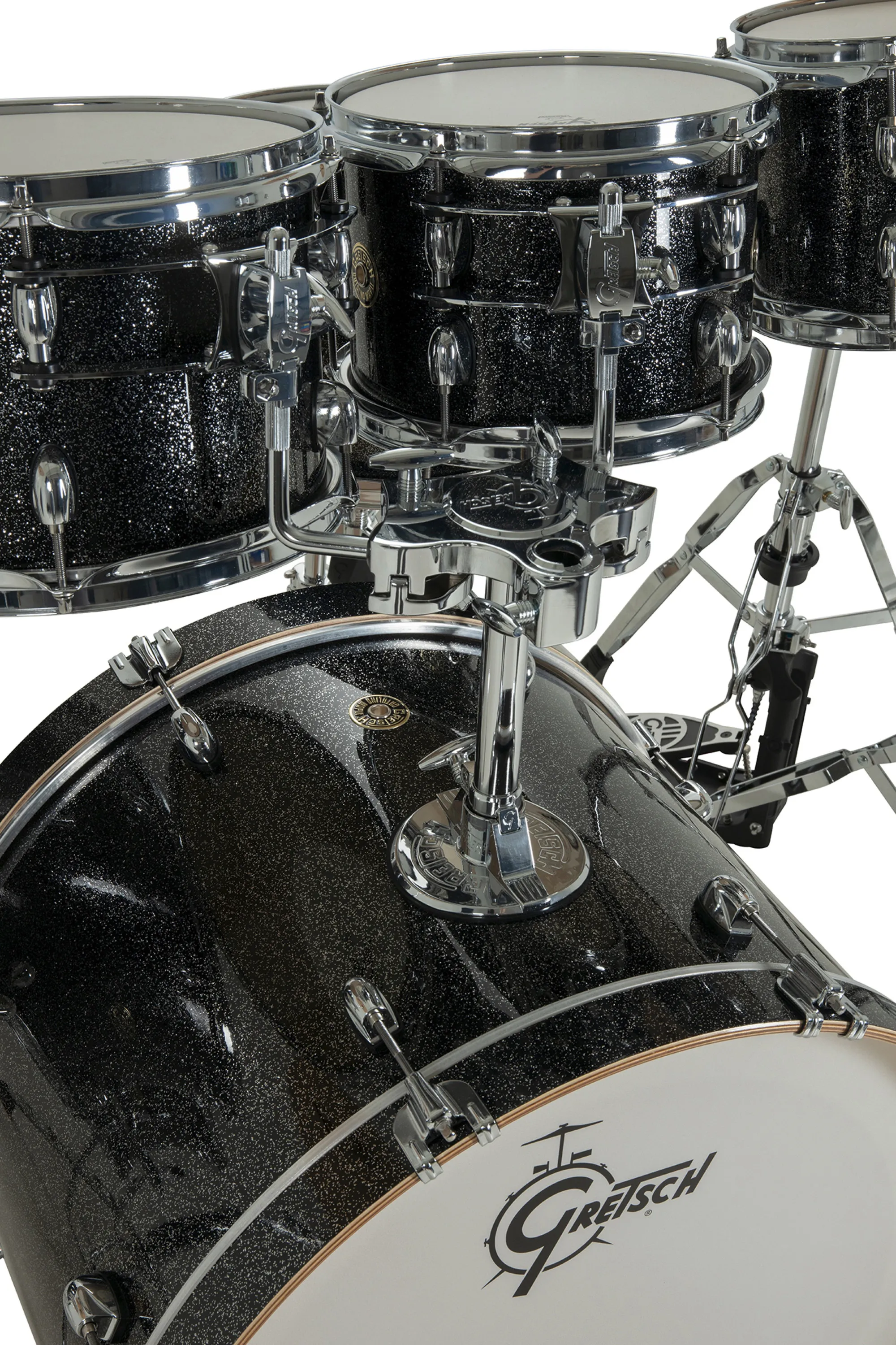 Gretsch GR815.046 Catalina Maple Shell Pack - Black Stardust (8"/10"/12"/14"/16"/22"/14"x6,5") – Bild 8