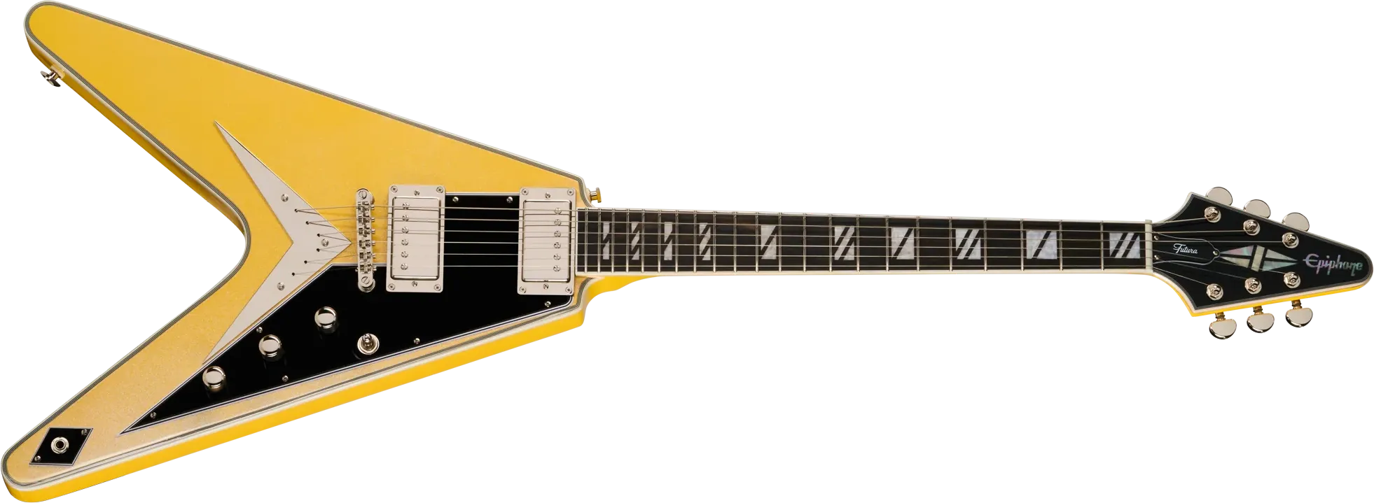 Epiphone Flying V Custom Futura Solaris Shift