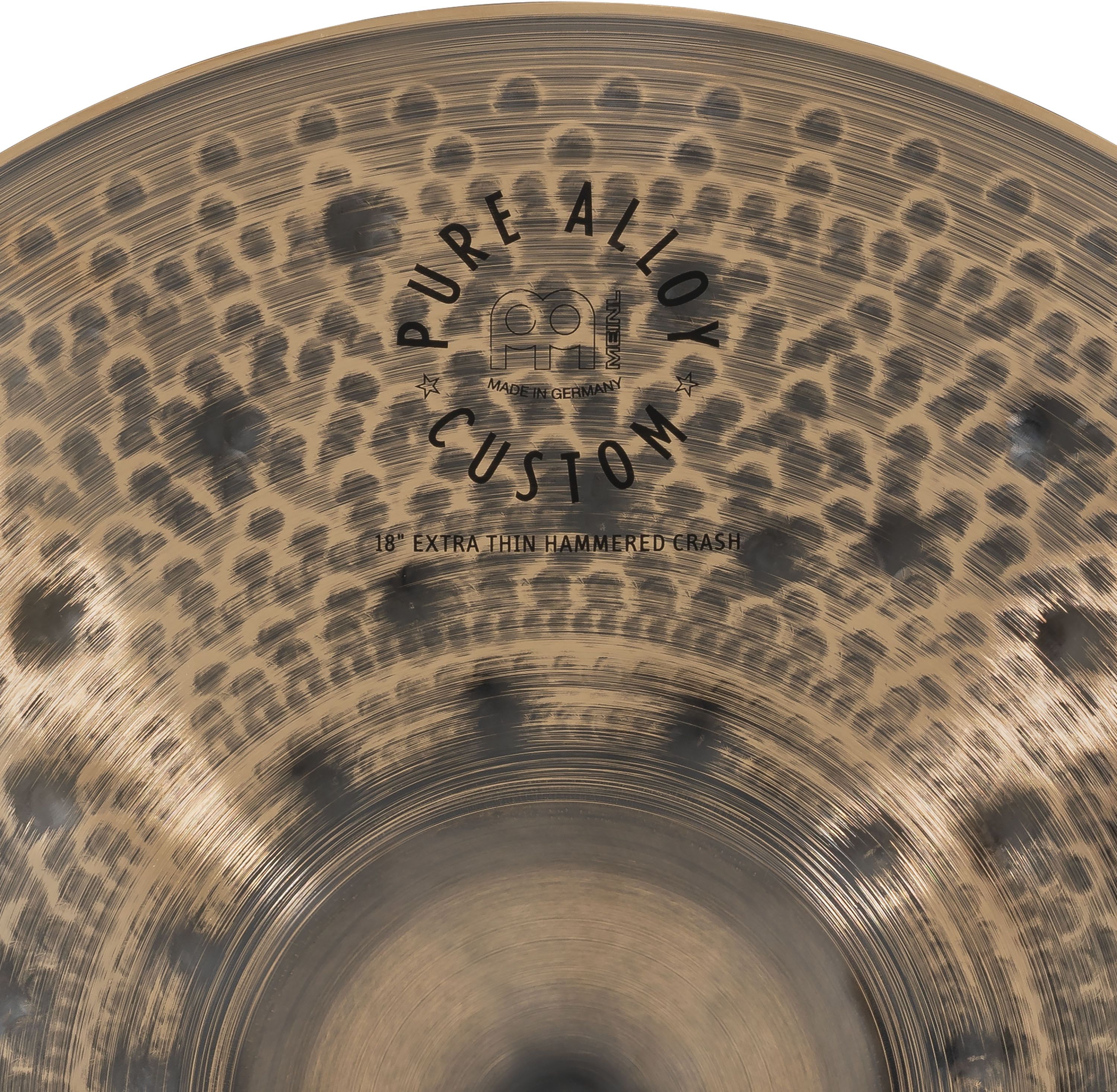 Meinl PAC18ETHC Pure Alloy Custom Extra Thin Hammered Crash 18 – Bild 4